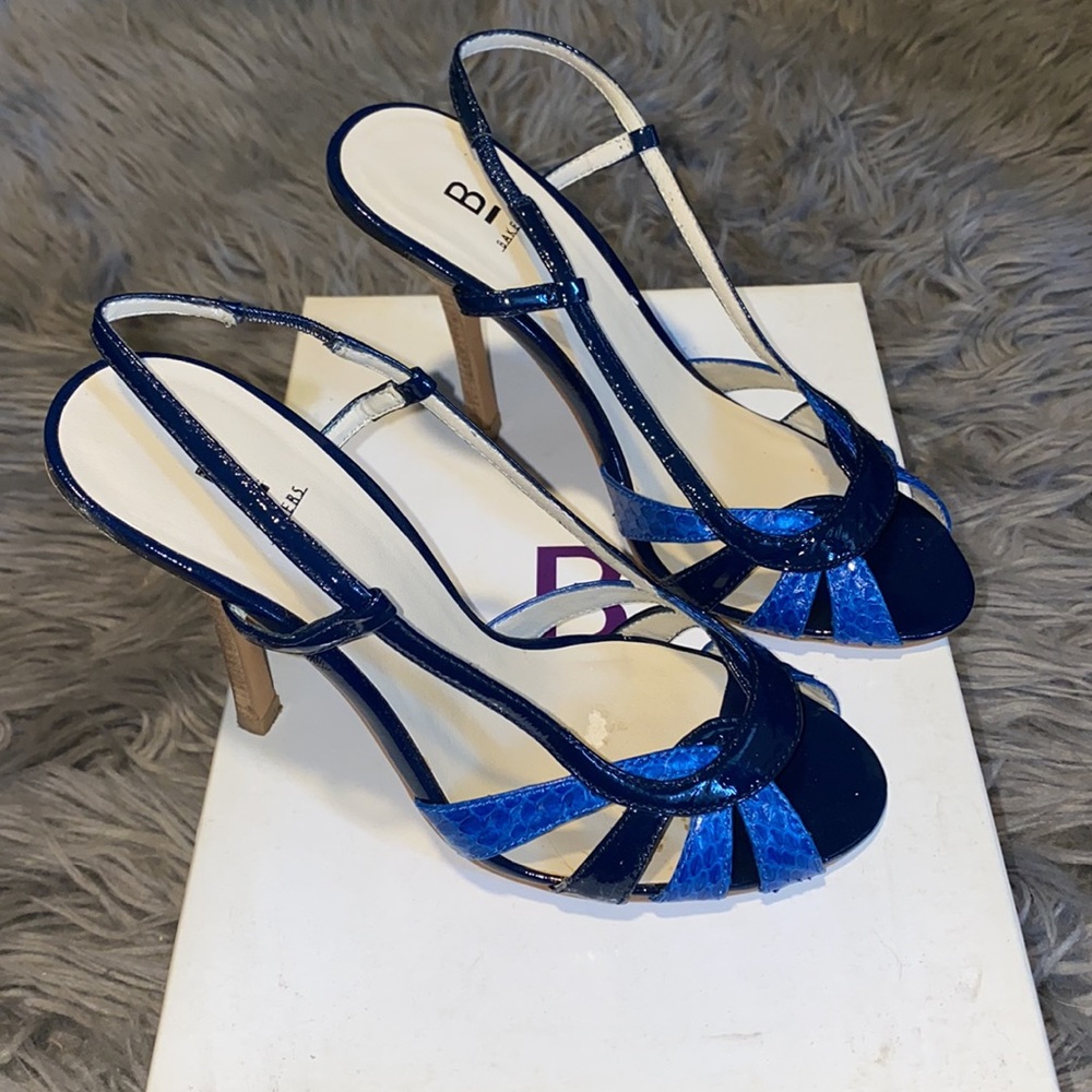 Bakers blue heels size 5 with box - Picture 2 of 5